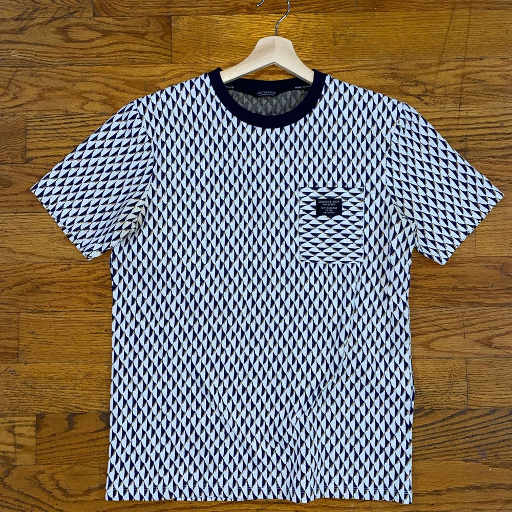 SCOTCH AND SODA POCKET TEE